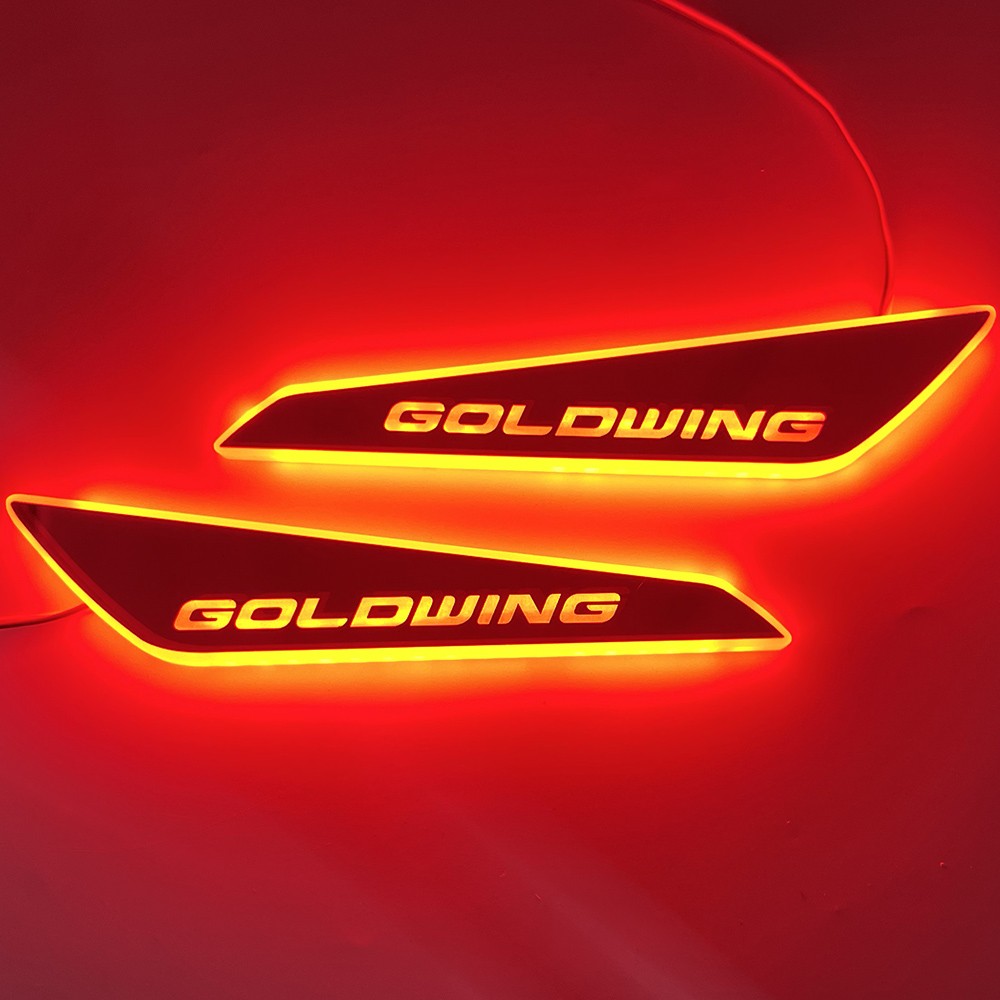 Front Brake Fork Mounted LED Lights For Honda Goldwing GL1800 F6B 2018-2024