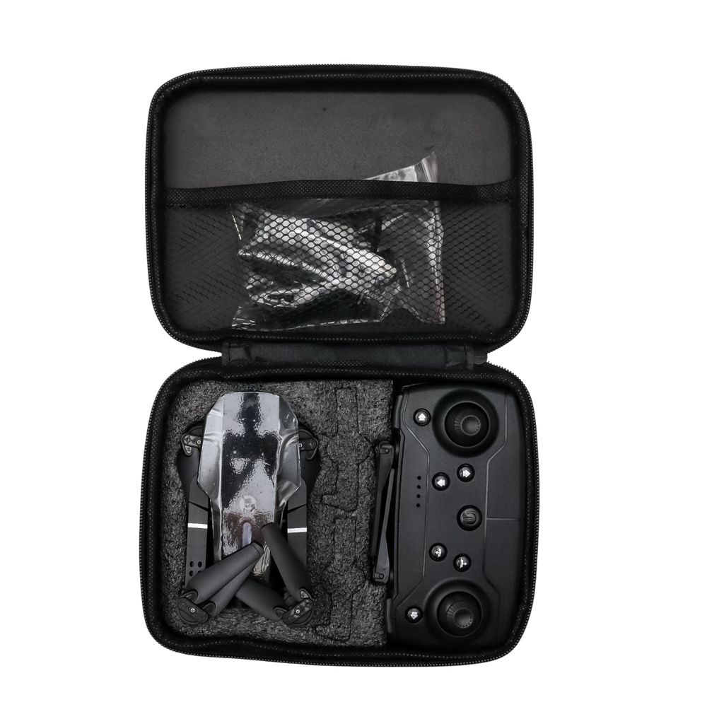 Black 12" E88 RC Drone Fun No App Connection No Camera ONLY Flies w/ Controller