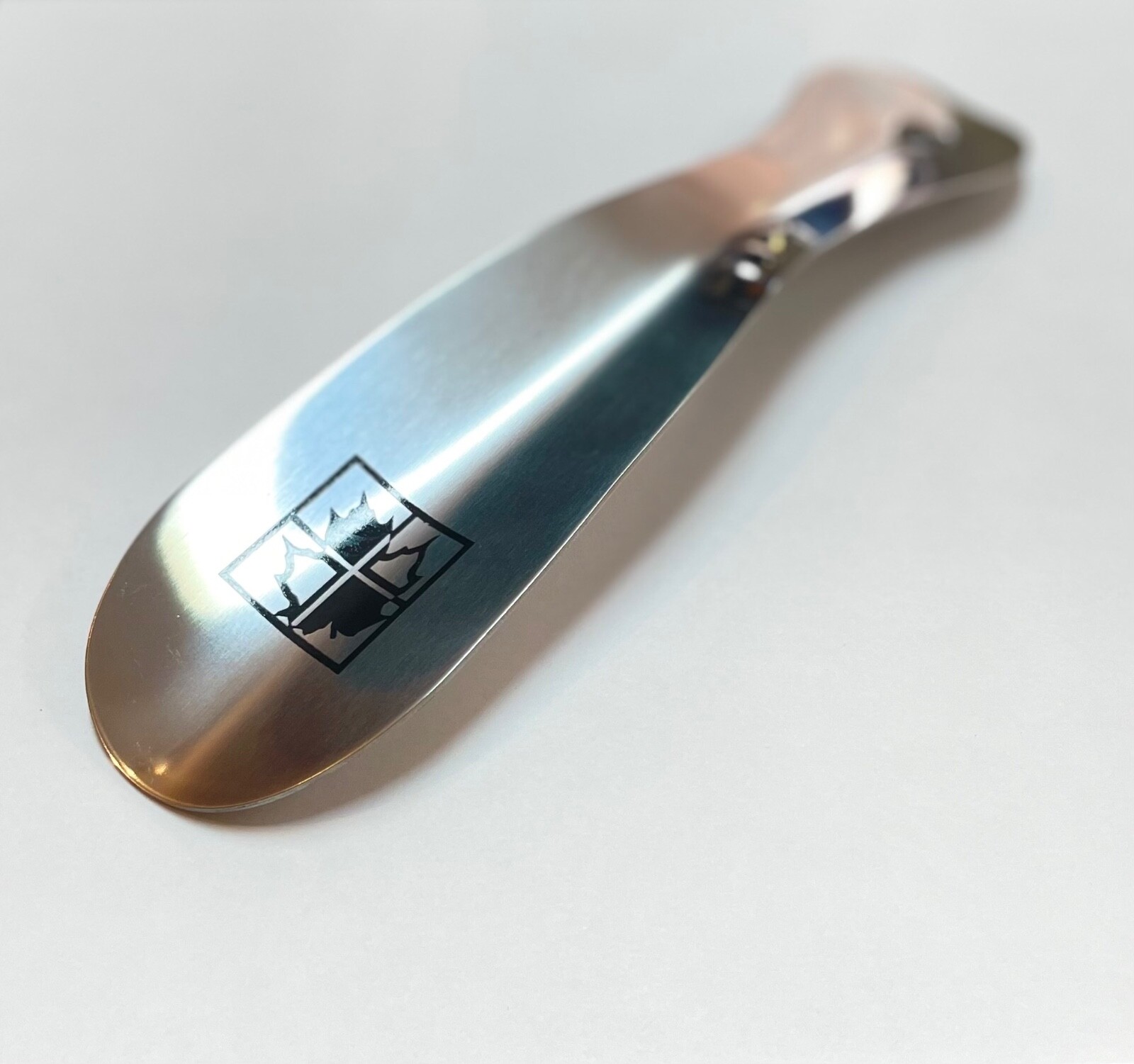 Proffesional Metal Shoe Horn 7.5" Stainless Steel Shoe Spooner Puller Calzador