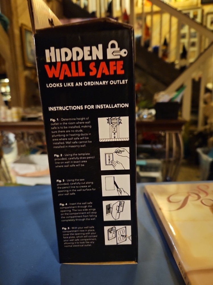 Hidden Wall Safe