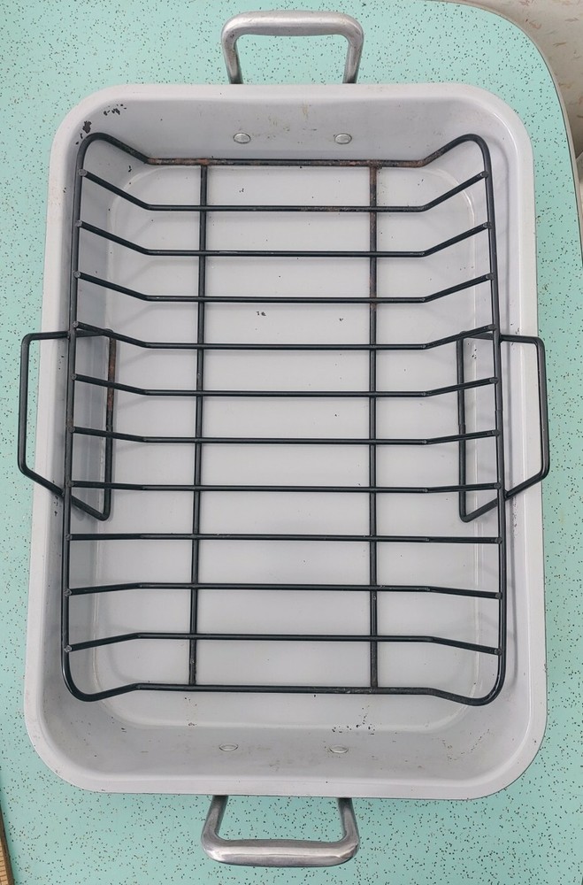 BergHOFF Roaster Rack Pan Cookware Roasting Accessory Kitchen