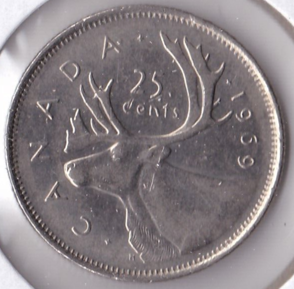 1969 Canada 25 Cent L2