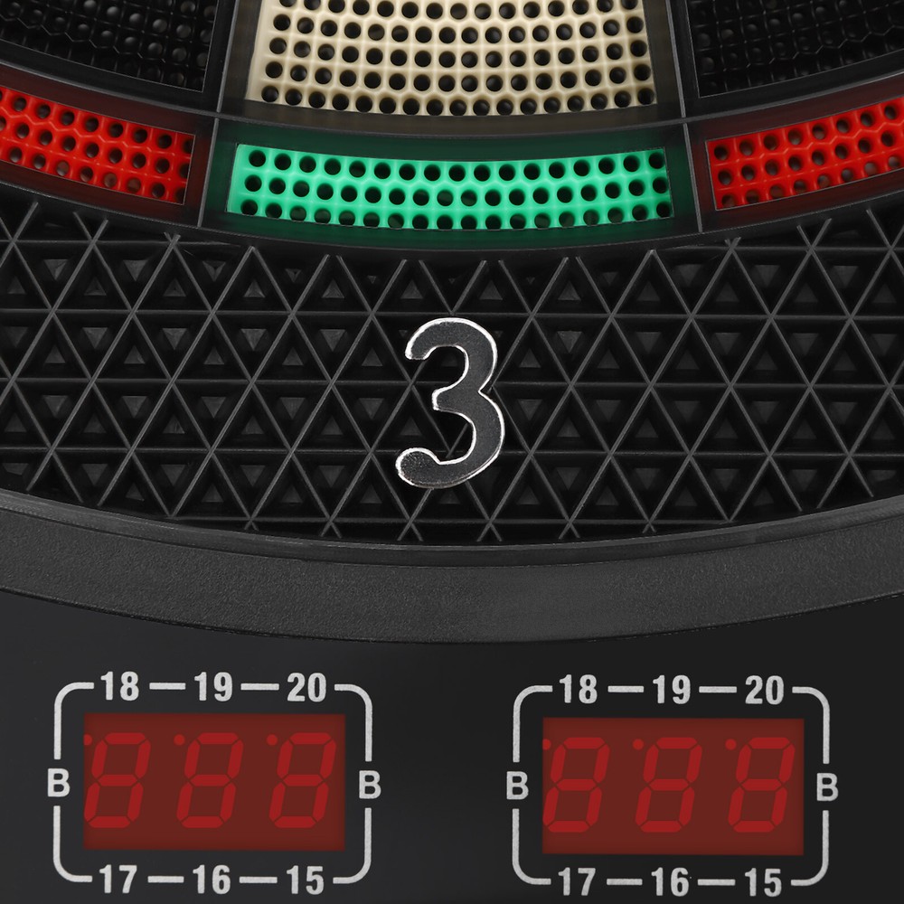 Electronic Dart Board with 27 Game Modes, LED Screens & Soft Tip Darts