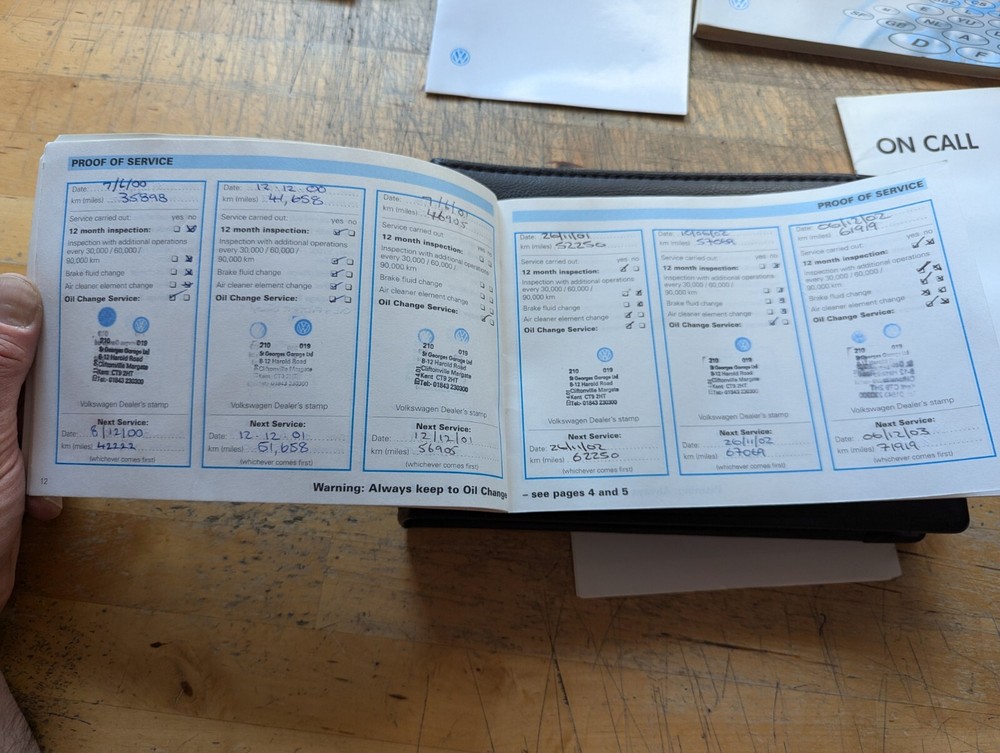 1993/1994 VW Passat Book Pack