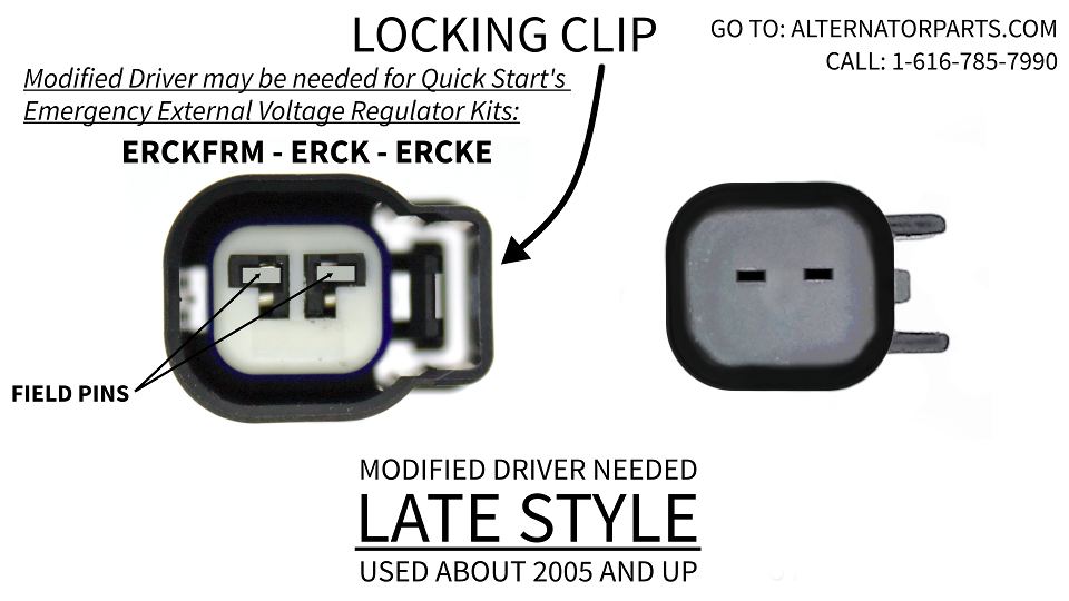 ERCKFRM-041 Complete ERCKFRM + Driver Combo Chrysler Dodge Jeep 2.0, 2.4L