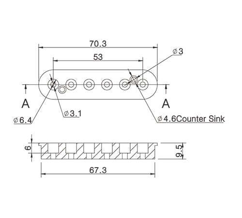 Solo Pro String Ferrule Block