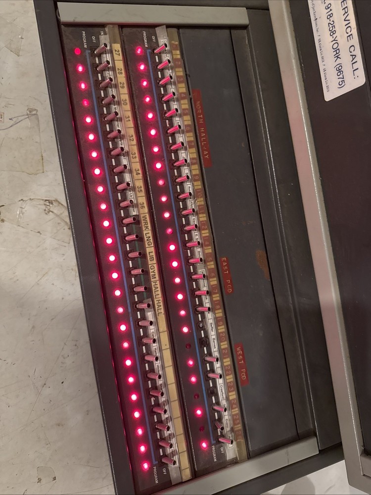 dukane compact 3200 school intercom system