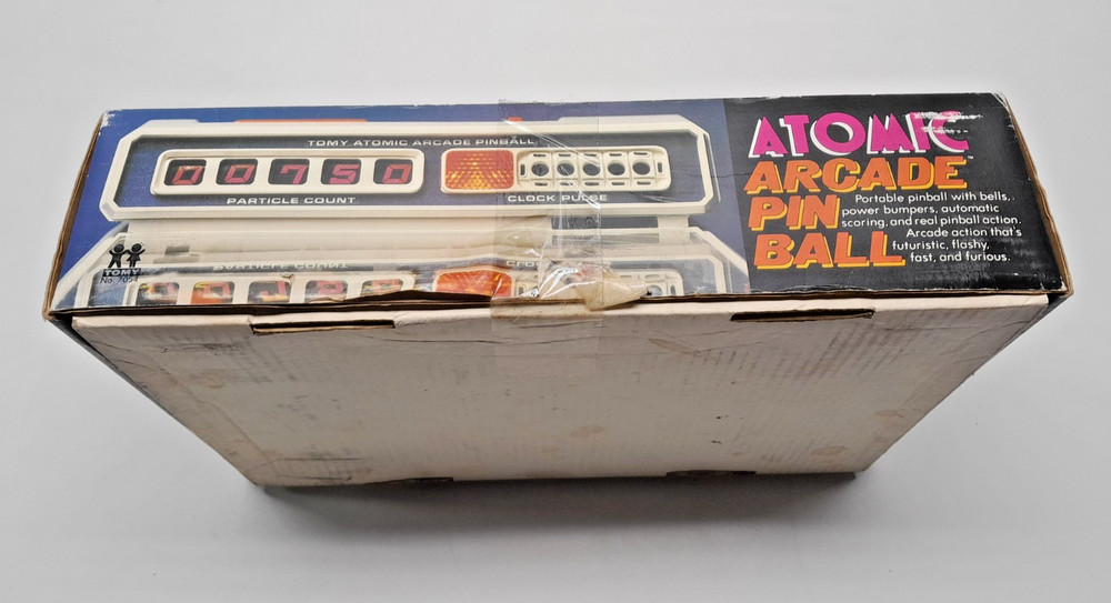 Atomic Arcade Pinball Machine Tomy Pinball - Orginal Box Only !