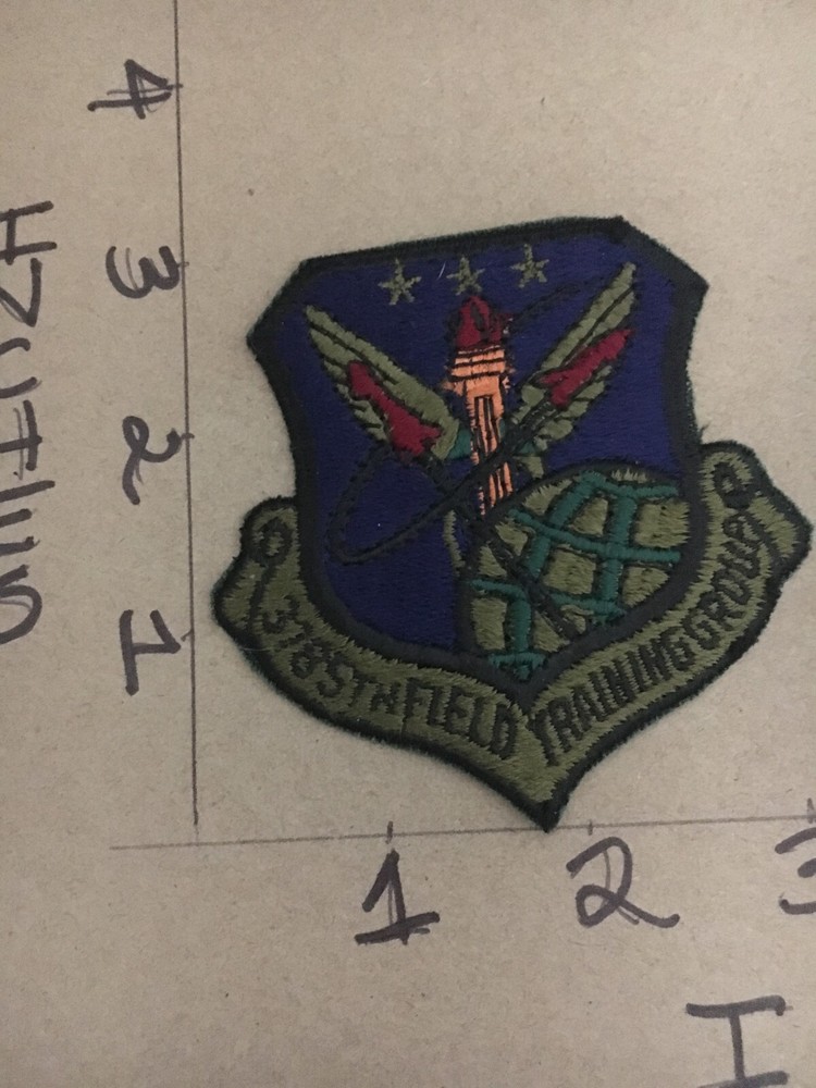 USAF 3785th Field Training Group Squadron subdued patch 5/3/25