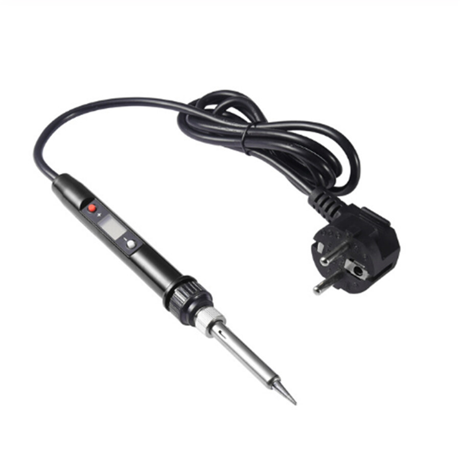 80W LCD Digital Adjustable Temperature Electronics Soldering Welding Iron Tool