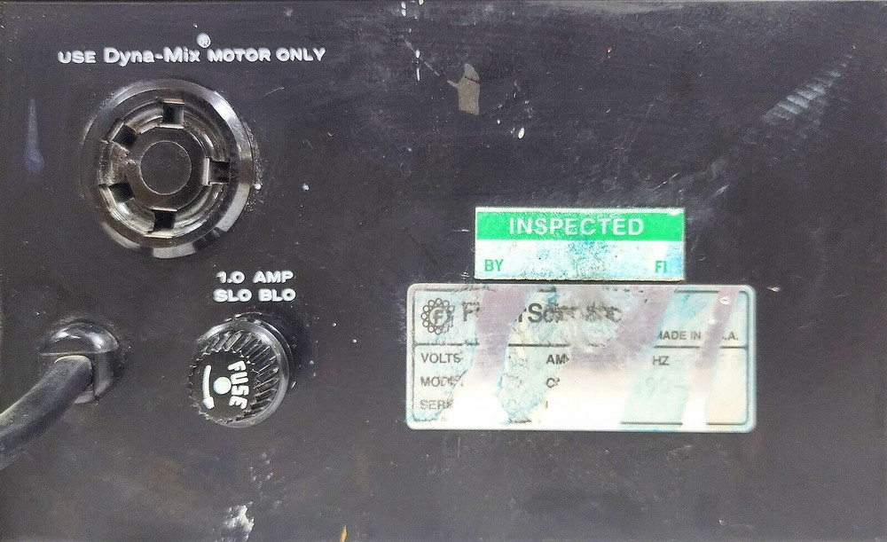 FISHER DYNA-MIX CONTROLLER MODEL # 143 115 VAC 50/60 HZ