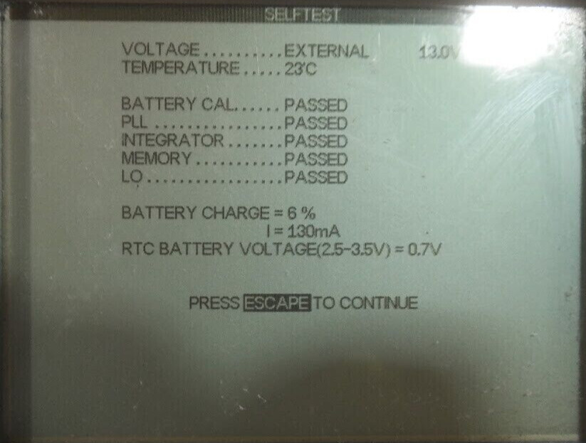 Anritsu Site Master S332C Cable Antenna Spectrum Analyzer 25 - 4000MHz Unit USA