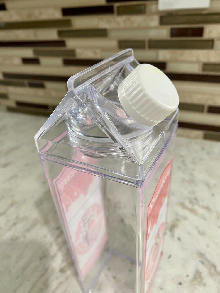 02 Zero Two Milk Carton Water Bottle