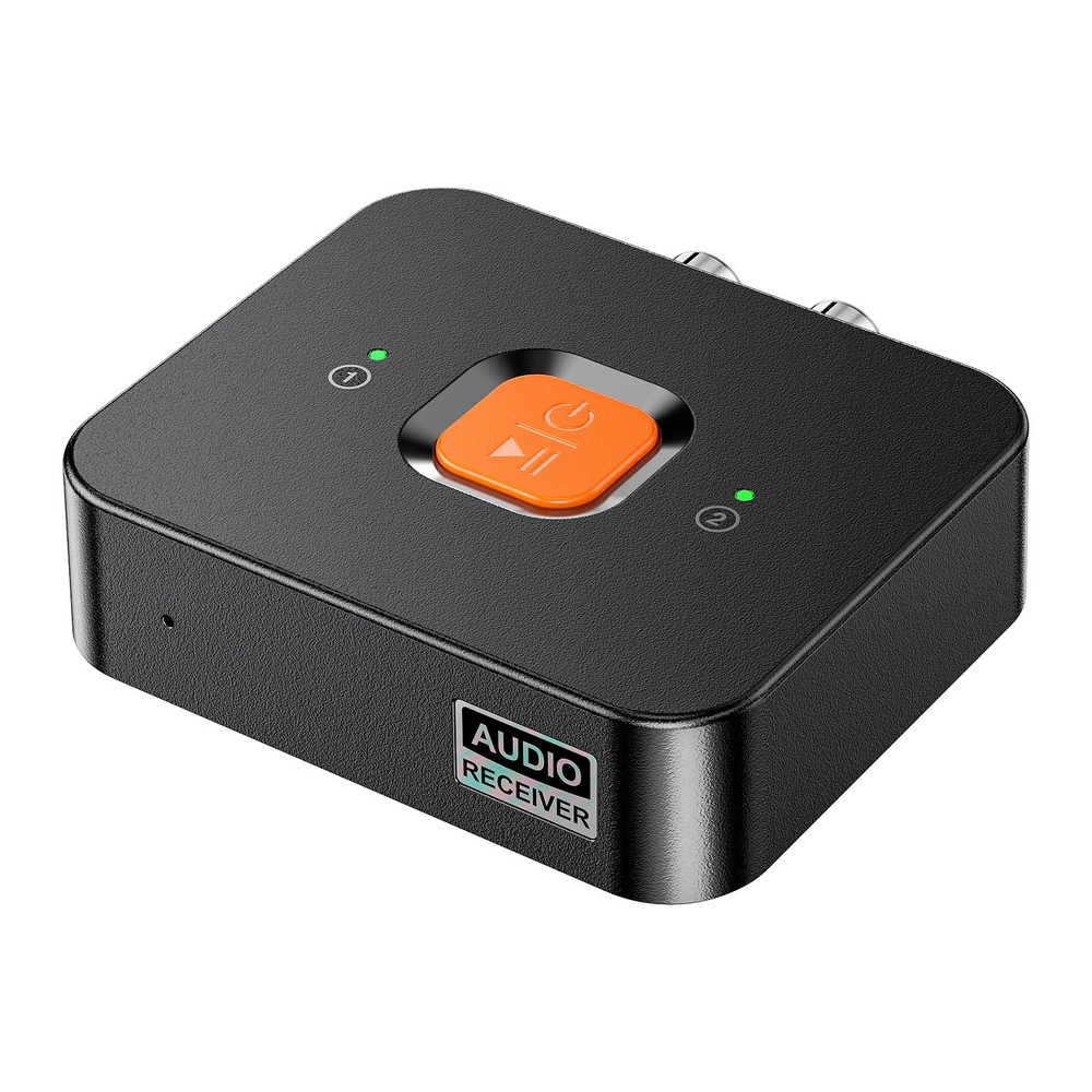 Wireless Bluetooth 6.0 Receiver with 3 Cables 3.5mm Aux RCA Adapter Complete Set