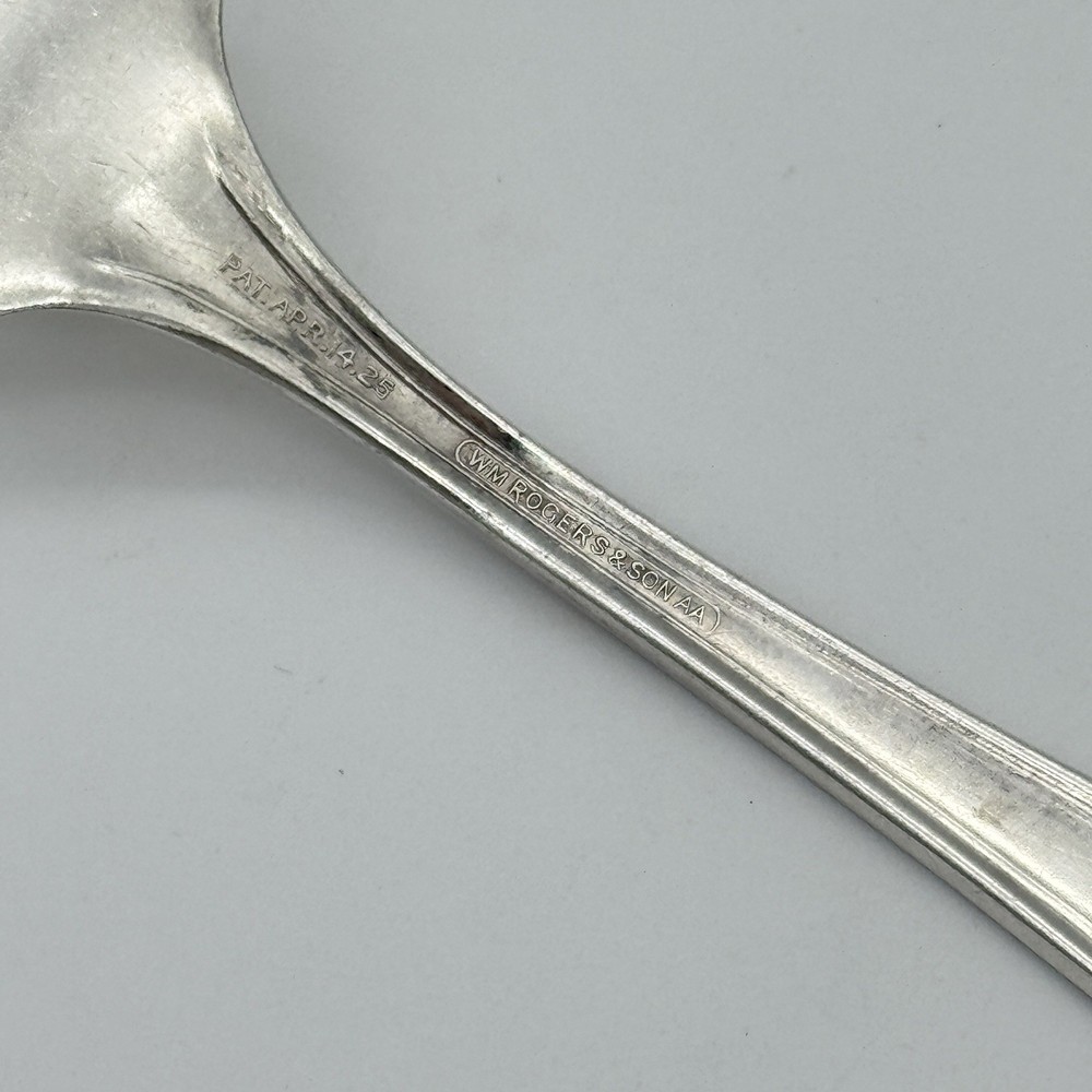 Rogers & Son AA Silverplate TRIUMPH Dinner Fork 1925