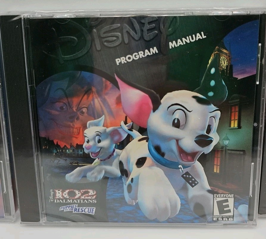 Disney 101 Dalmations Software CD ROM Bundle