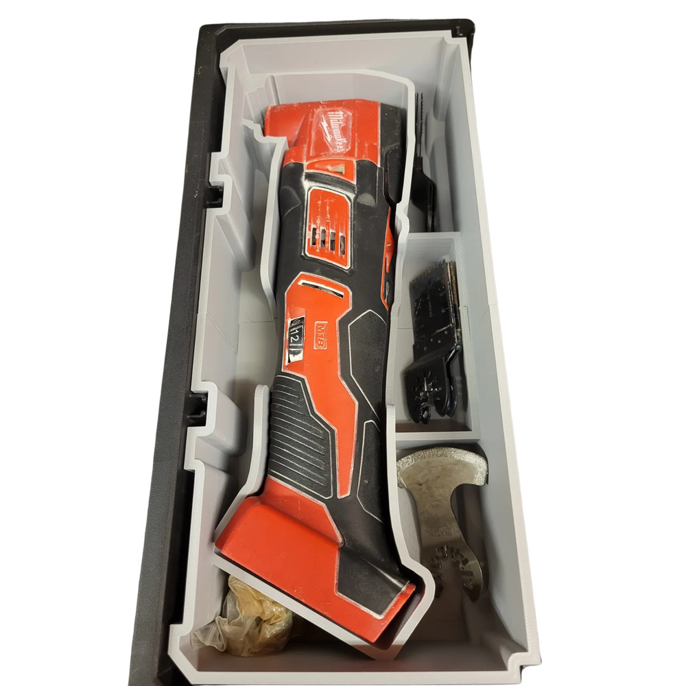 Milwaukee M18 Brushed Multitool Packout Drawer Insert – Slim 1/3-Width Organiser