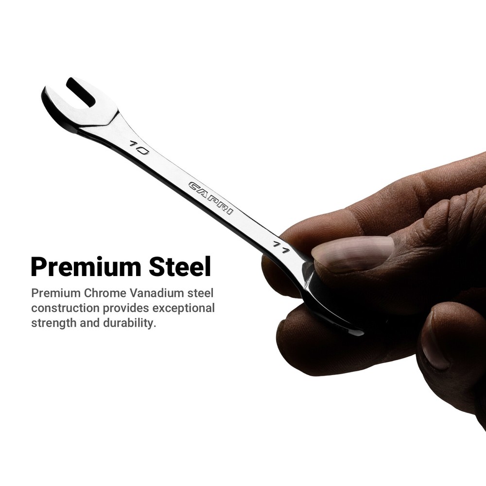 Capri Tools Slim Mini Open End Wrench, Single