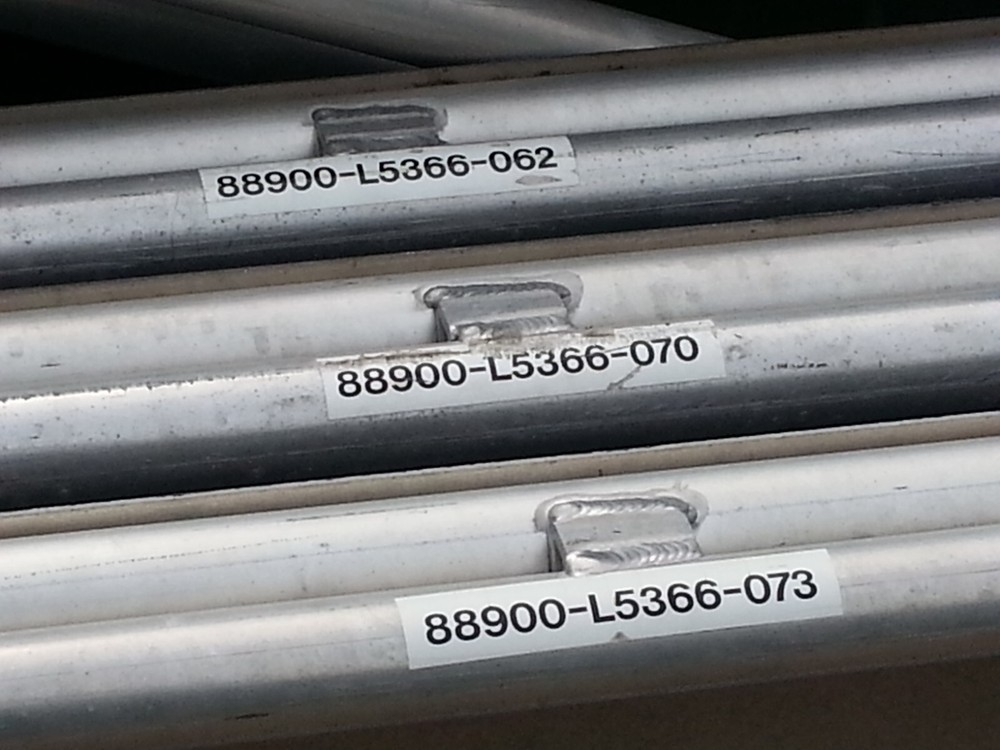 Aluminum Scaffolding Ramp with storage Boxes