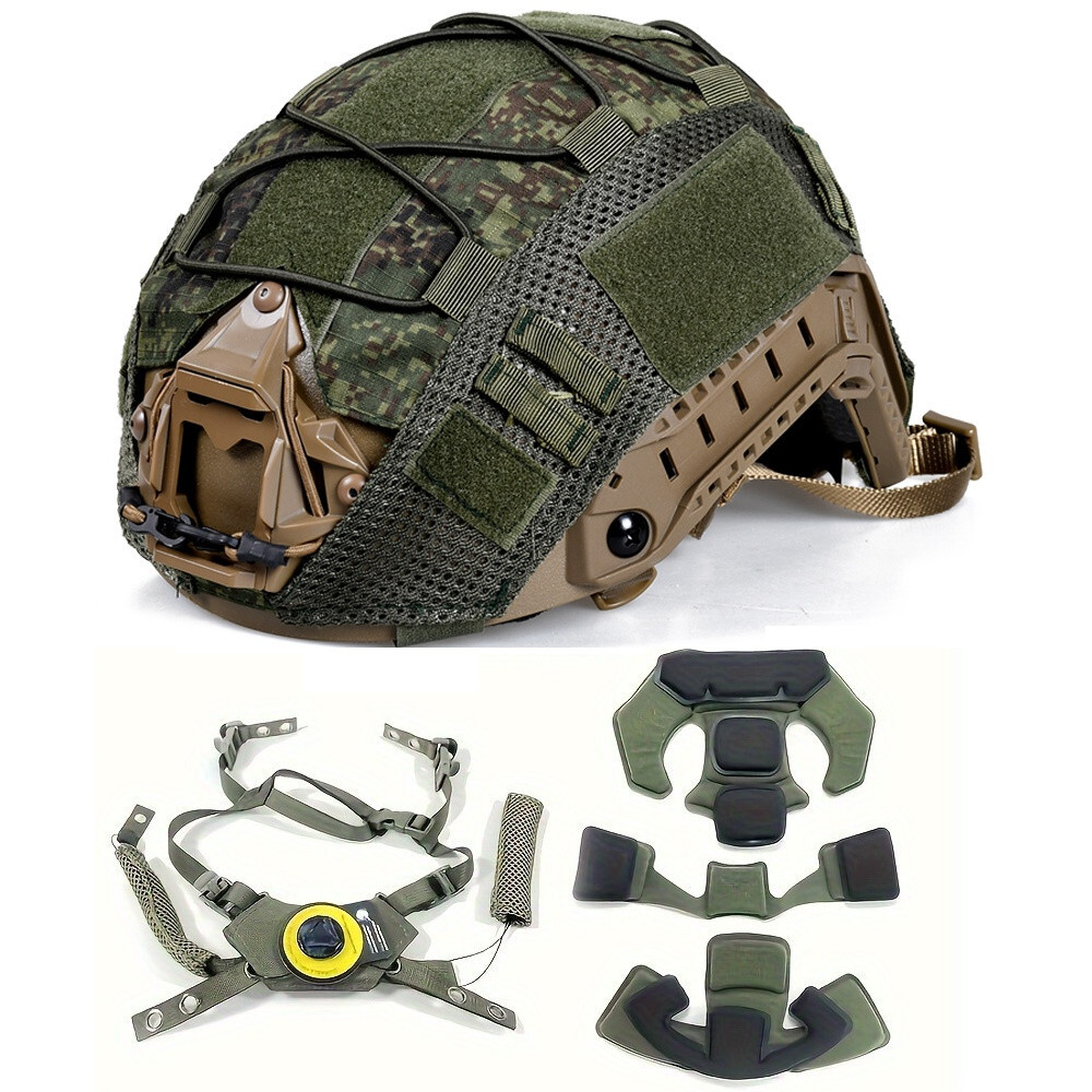 Quick-Adjust Tactical Helmet Liner - MICH/FAST Padding System
