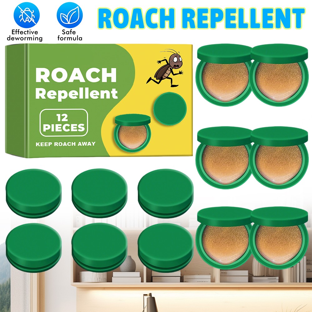 12 Pack Cockroach Gel Bait Highly Effective Roach Gel Bait Infestation Solution