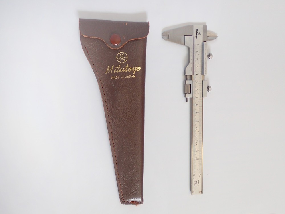 Vintage Mitutoyo Caliper with Case
