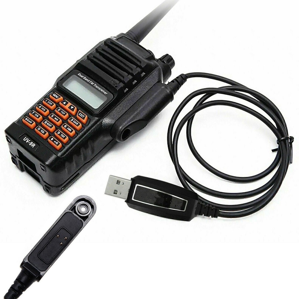 USB Programming Cable Cord & CD For Baofeng BF-UV9R