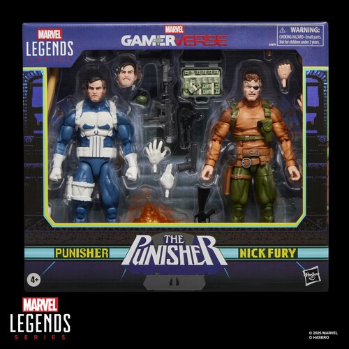 Hasbro Collectibles - Gamerverse - Marvel Legends - Punisher & Nick Fury Action