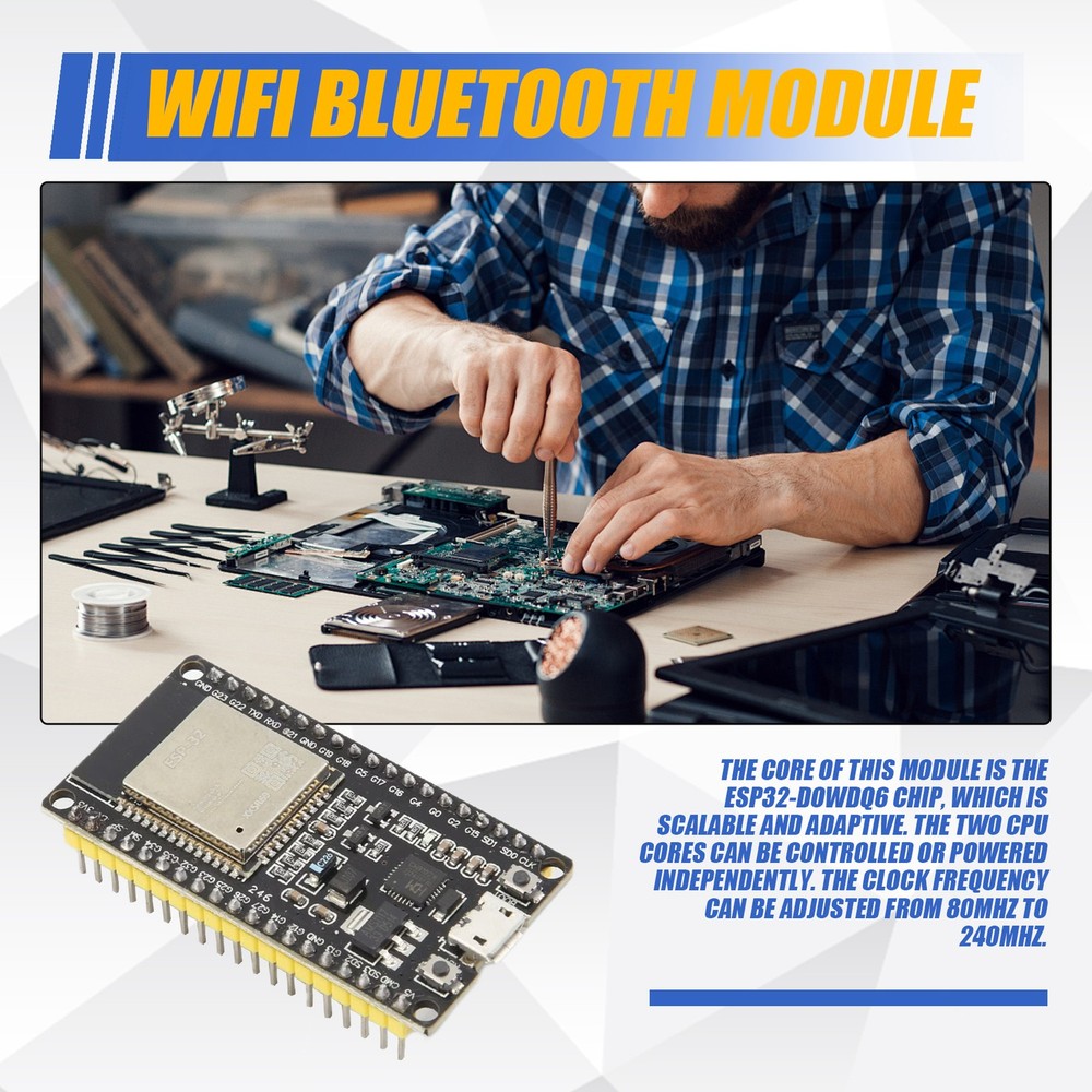 1 PIECE - Development Board WiFi + Bluetooth, Extremely Power Saving, Dual3274