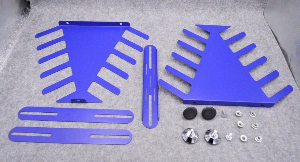 Screen Printing Squeegee/Spatulas Holder Desktop Shelving Tool Rack 5 Layers