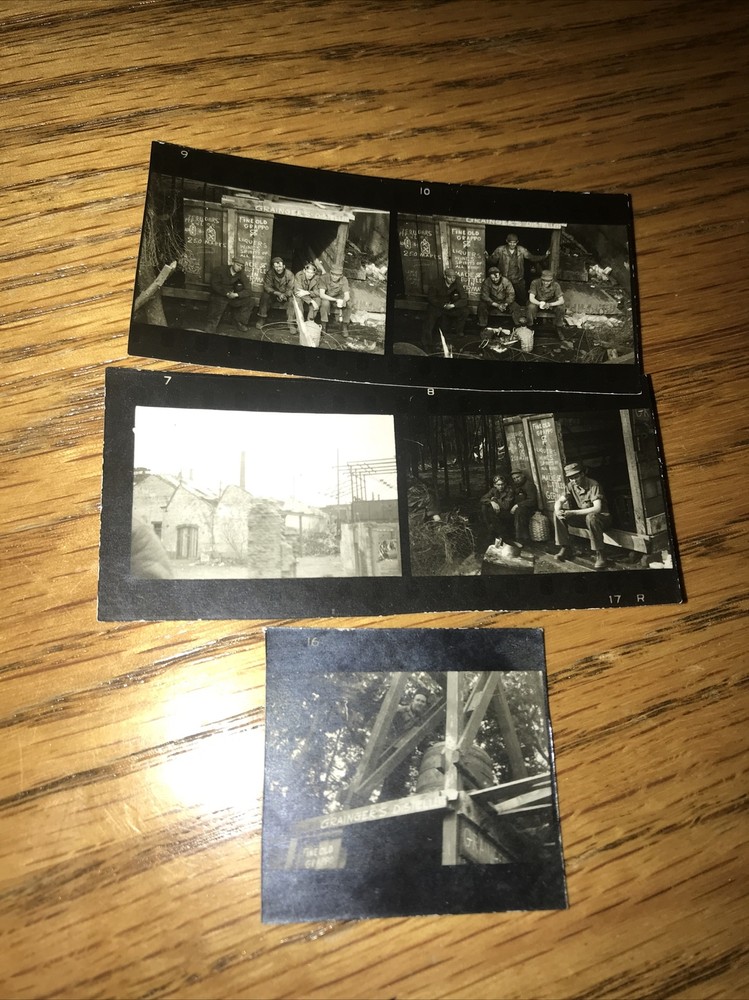 4 WWII Thumbnail Photos Graingers Distillery Army Bootleggers Germany Original