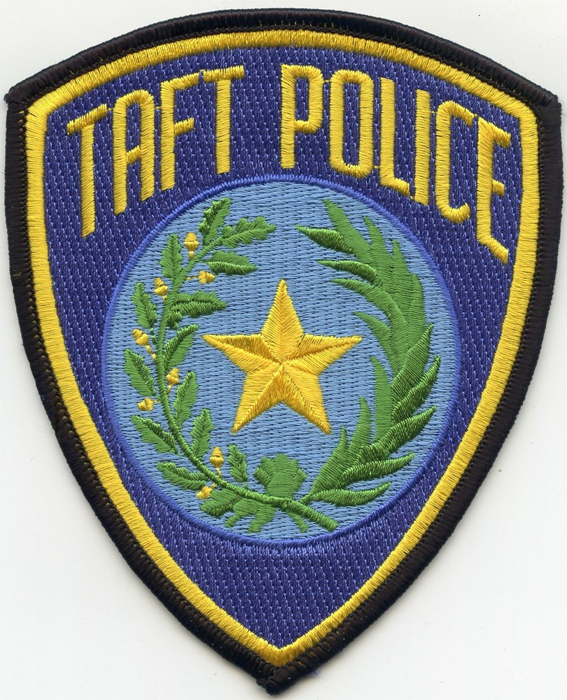 TAFT TEXAS TX POLICE PATCH