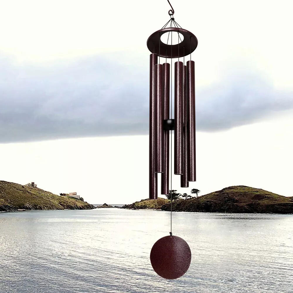 36" Wind Chimes Outdoor Deep Tone Windchime Tuned Garden Decoration Adjustable