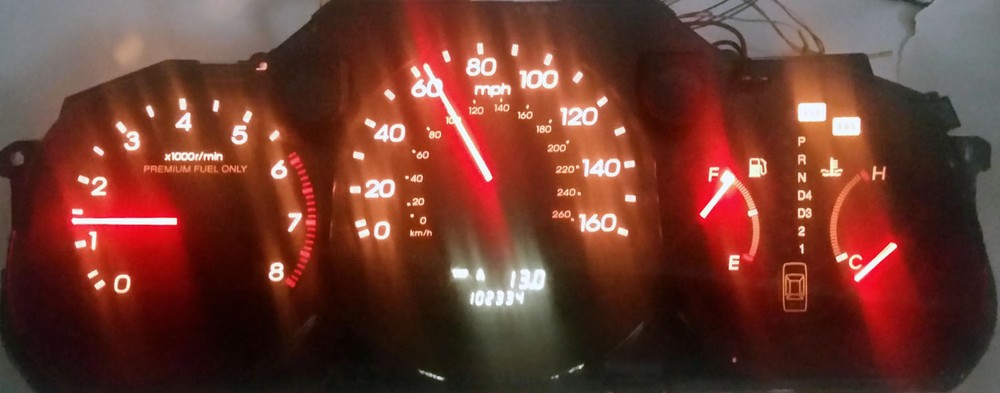 2010 ACURA TSX CLUSTER SOFTWARE & ODOMETER CALIBRATION