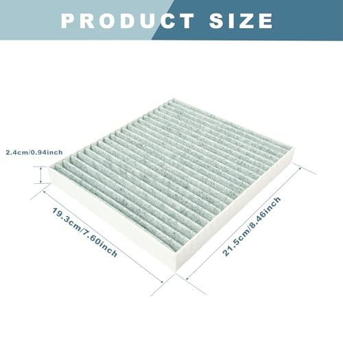 Cabin Engine Air Filter kit Fit for Ram 1500 (2011-2024), Ram 1500 Classic