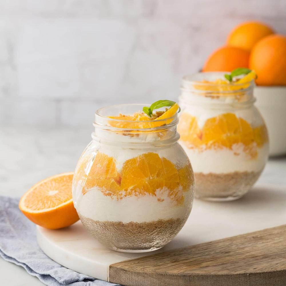 13.5 oz Orange Fruit Jar