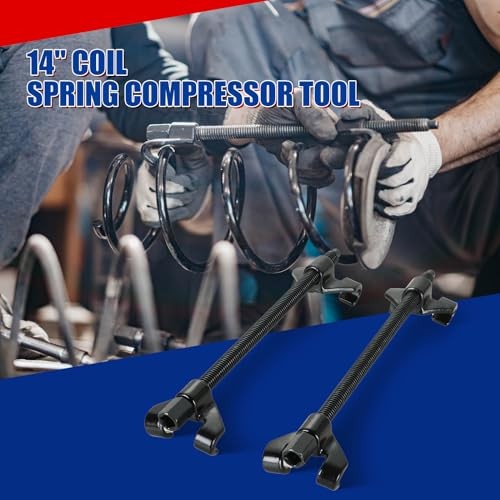 14" Coil Spring Compressor Tool Suspension Strut Remover Installer Kit
