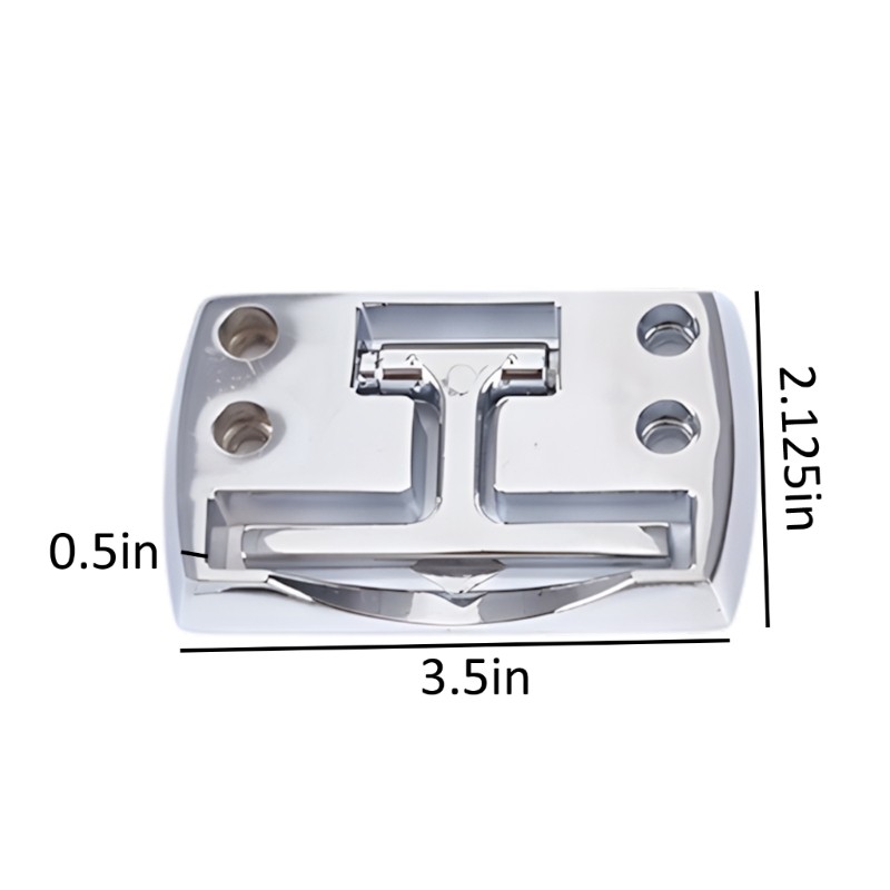 2pcs Sturdy Folding Tow connectors for Secure Load Fixing on Vehicles