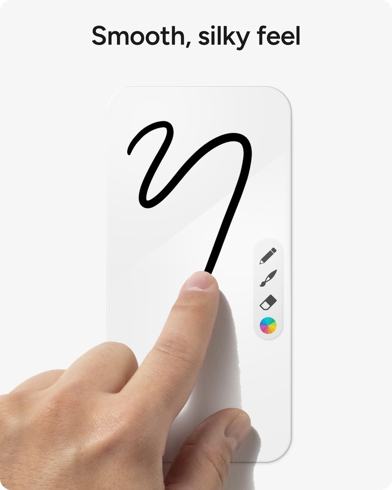 ZAGG Glass+ Samsung Galaxy Z Fold7 Screen Protector (Front Screen Only) –