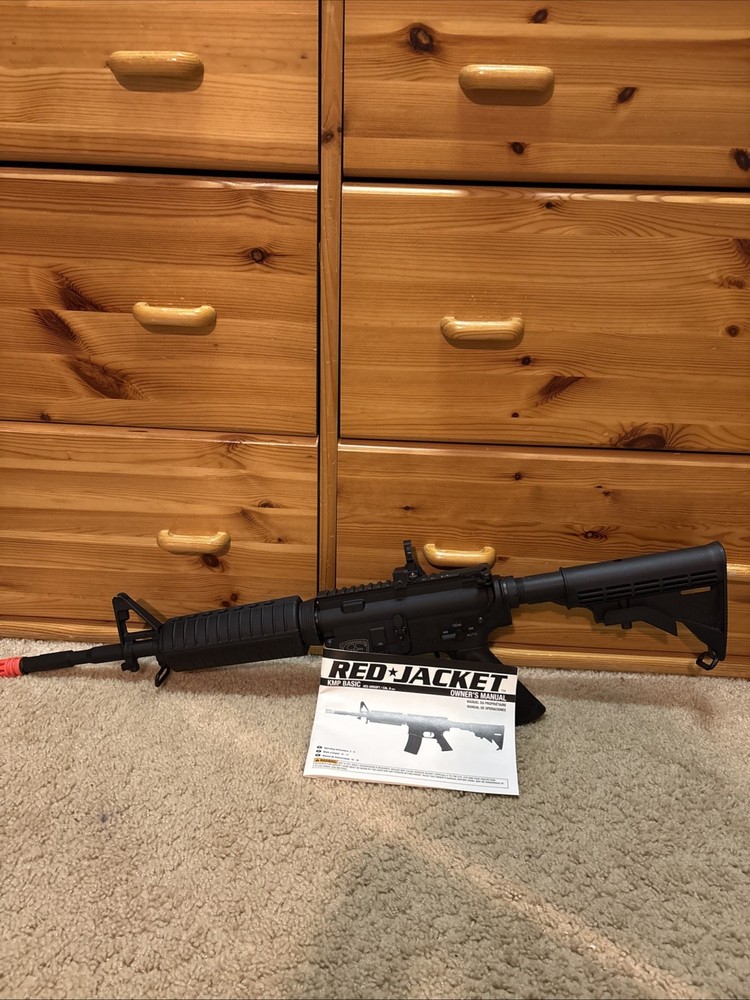 Red Jacket KMP Basic M4 Fully Auto and Semi Auto Airsoft Rifle.