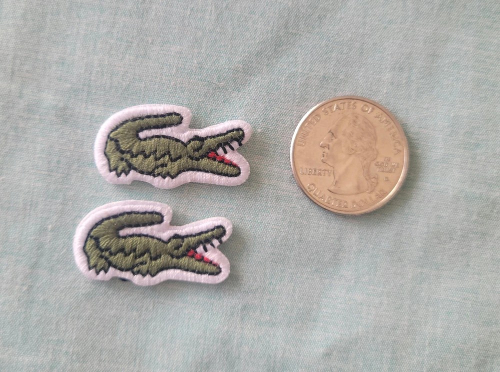 Lacoste Alligator replacement (2 Piece Pack)
