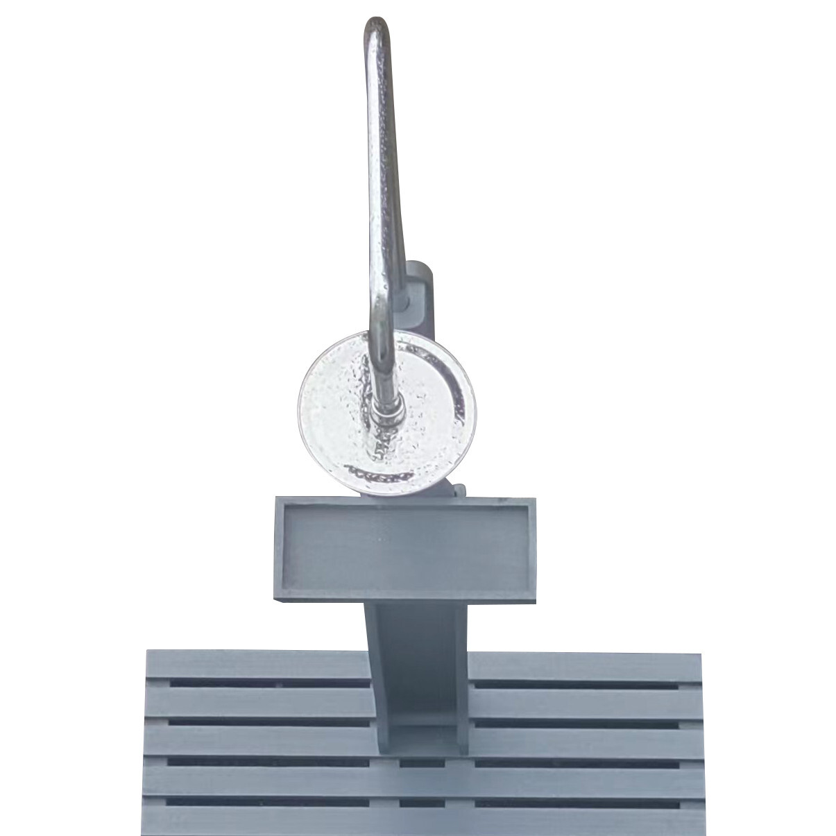 Outdoor Shower Garden Shower W/ Chassis Board Swimming Pool Shower Wood Portable