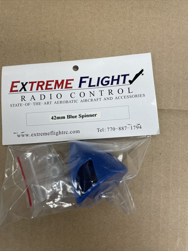 Extreme Flight Radio Control 42mm Blue Spinner