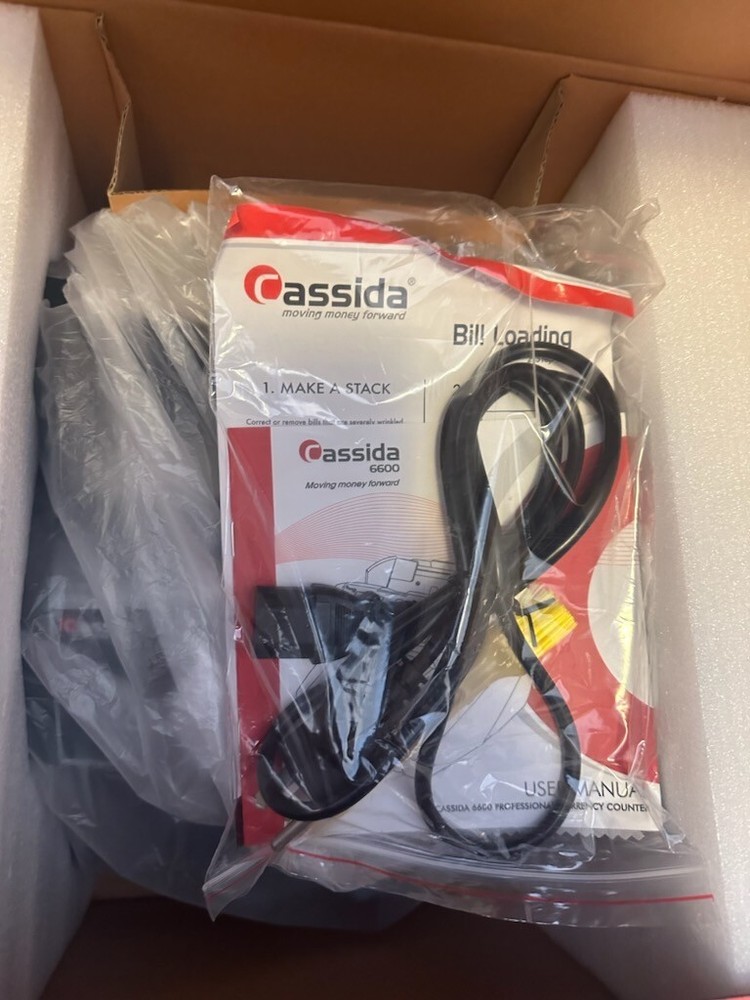 CASSIDA 6600 UV MG BILL CURRENCY COUNTER