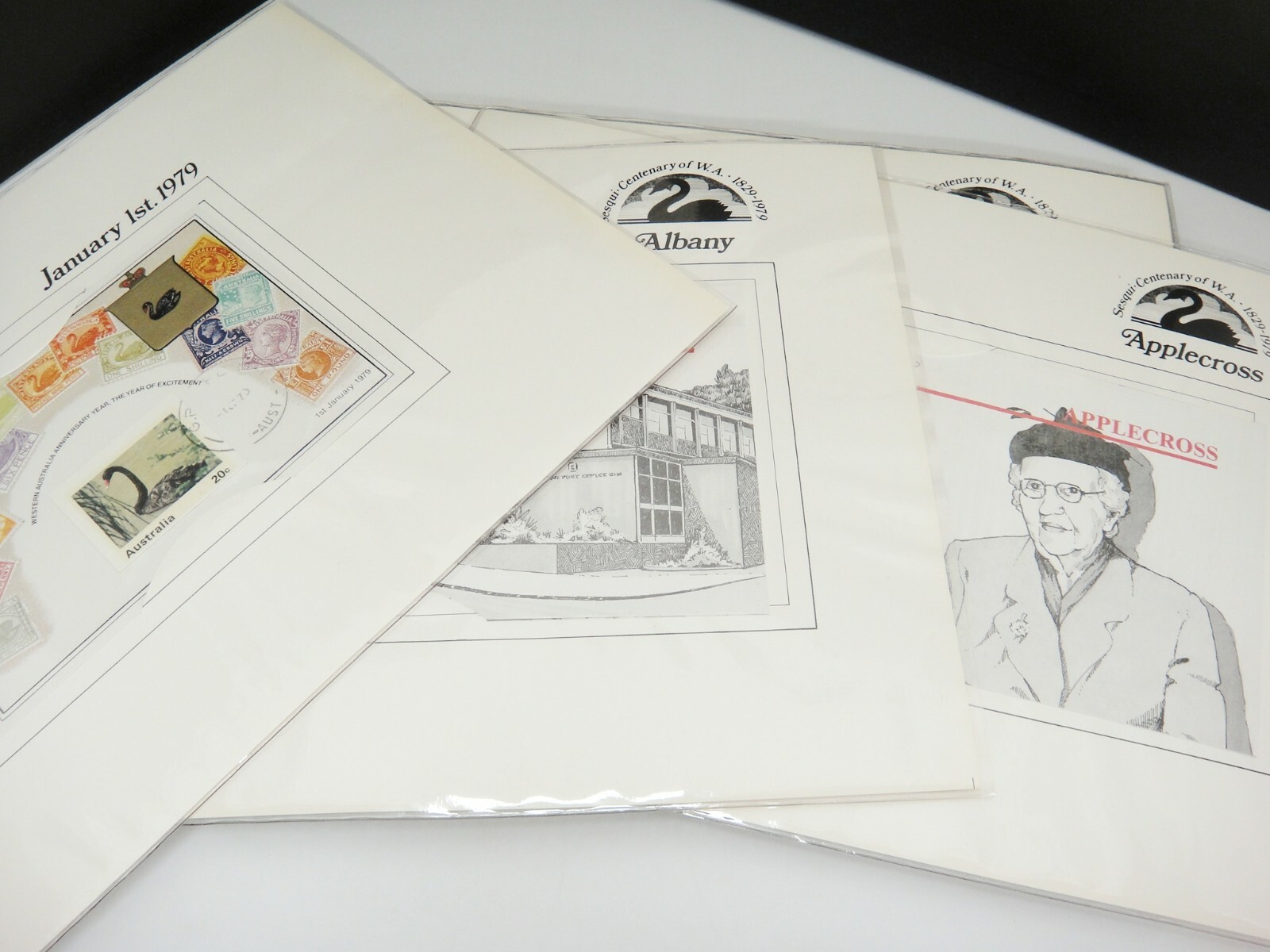 Between the Lines Western Australia Postal History with 1979 Stamps Issues 2 Vol