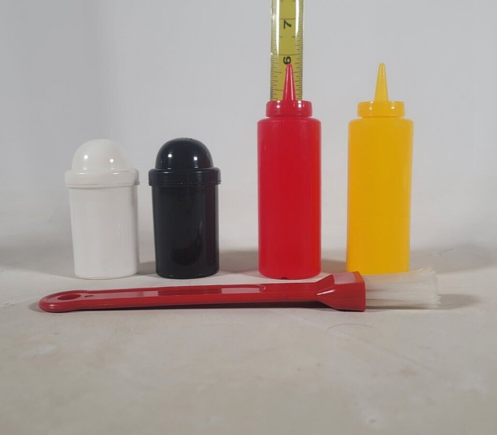 MR. Bar-B-Q picnic Table Condiment Set NIB