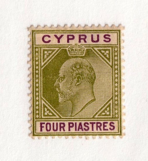 Cyprus         54       MH OG         CV $37.50