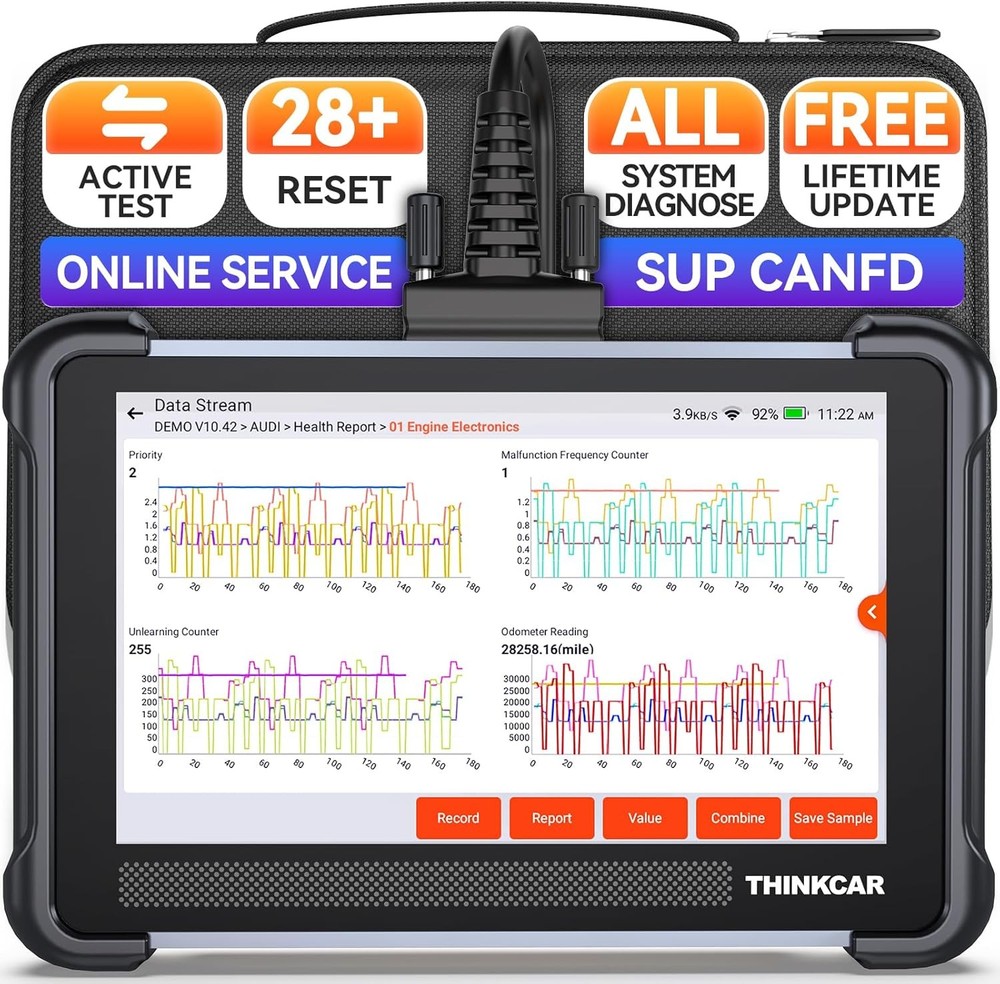 Thinkcar ThinkScan 672 Full System Diagnostic OBD2 Scanner Active Test Scan Tool