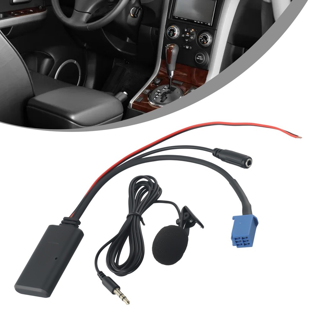 Cable Adapter Cable ABS BT5.0 Version Black Module Handsfree