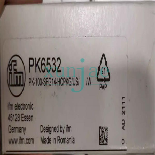 1PCS NEW IFM PK6532 Pressure Sensor